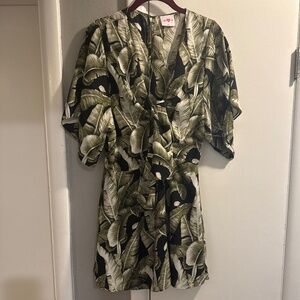 Tropical Print Dress